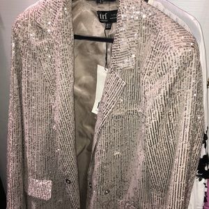 Sequined blazer